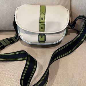 NWT Coach Hitch Crossbody With Trompe L'oeil Steam MULTI